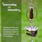 Glitzhome® 8.5ft. Faux Copper Lotus Flower & Bell Rain Chain